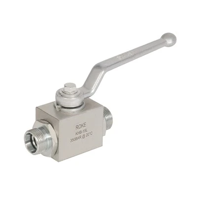 Roke forjado acero inoxidable CWP 500bar 3 vía KBH 15L válvula de bola de alta presión