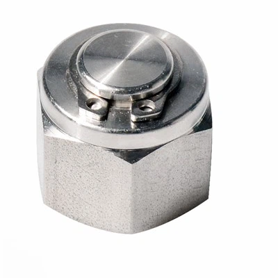 Tapones de tubo de acero inoxidable con doble casquillo