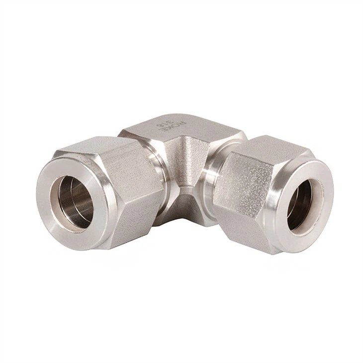 OD 3/8 SS316 Equal Elbow Tube Fitting